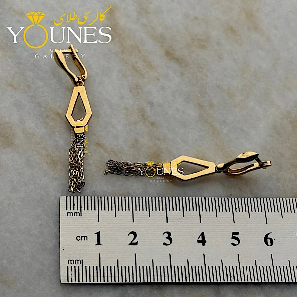 گوشواره طلا اشکی مدرن